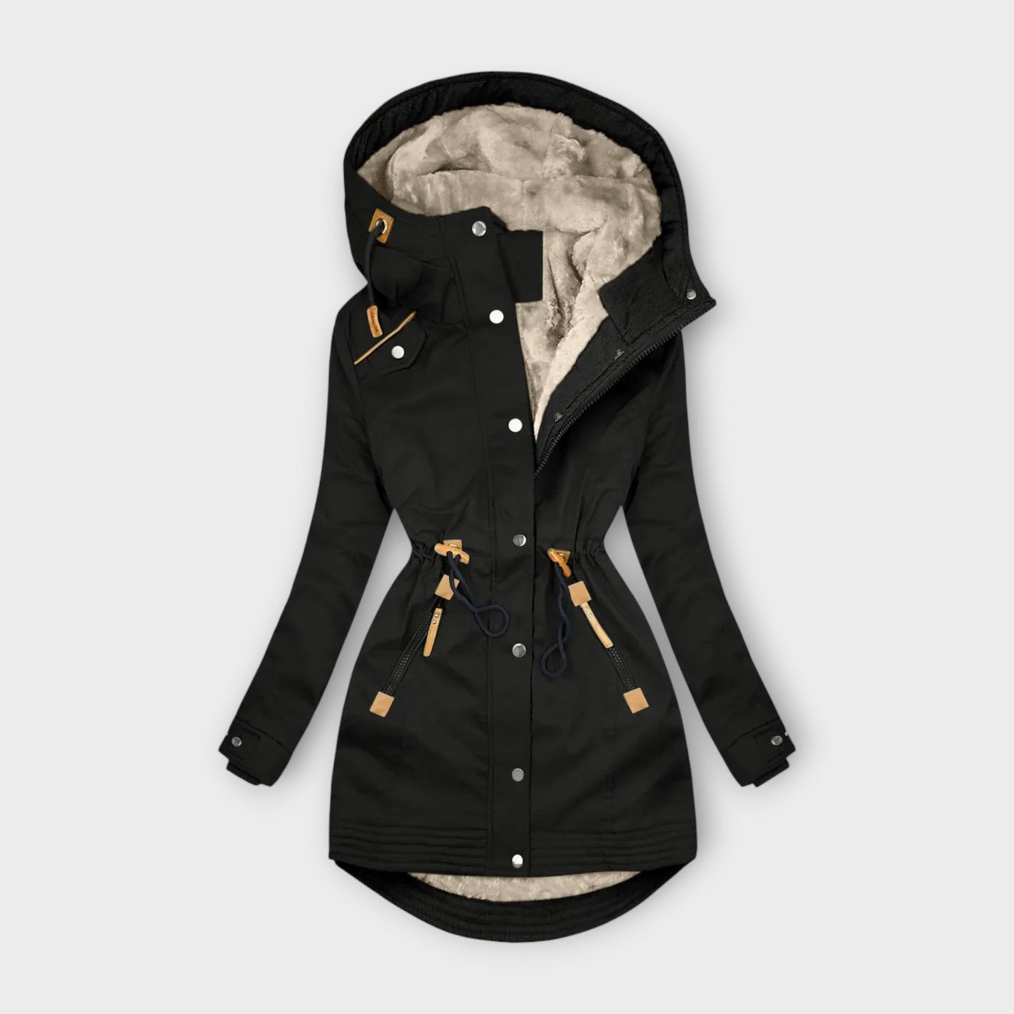 Georgia - Cosy Faux Fur Lined Coat