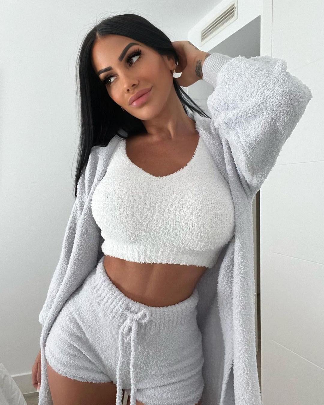SheCozy | Cozy knitted set - 3 pieces