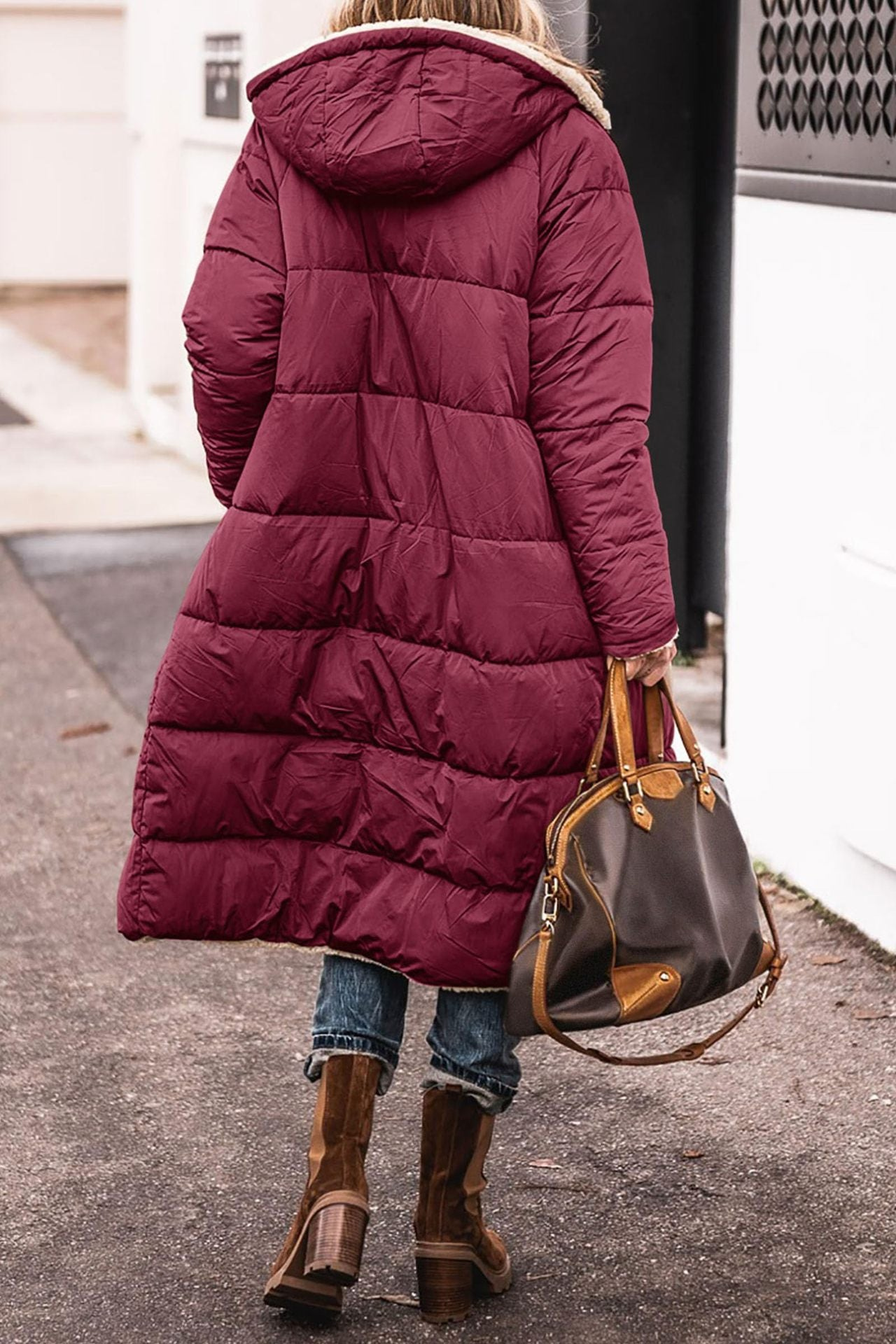 Anny™ | Reversible Long Fur-Lined Coat
