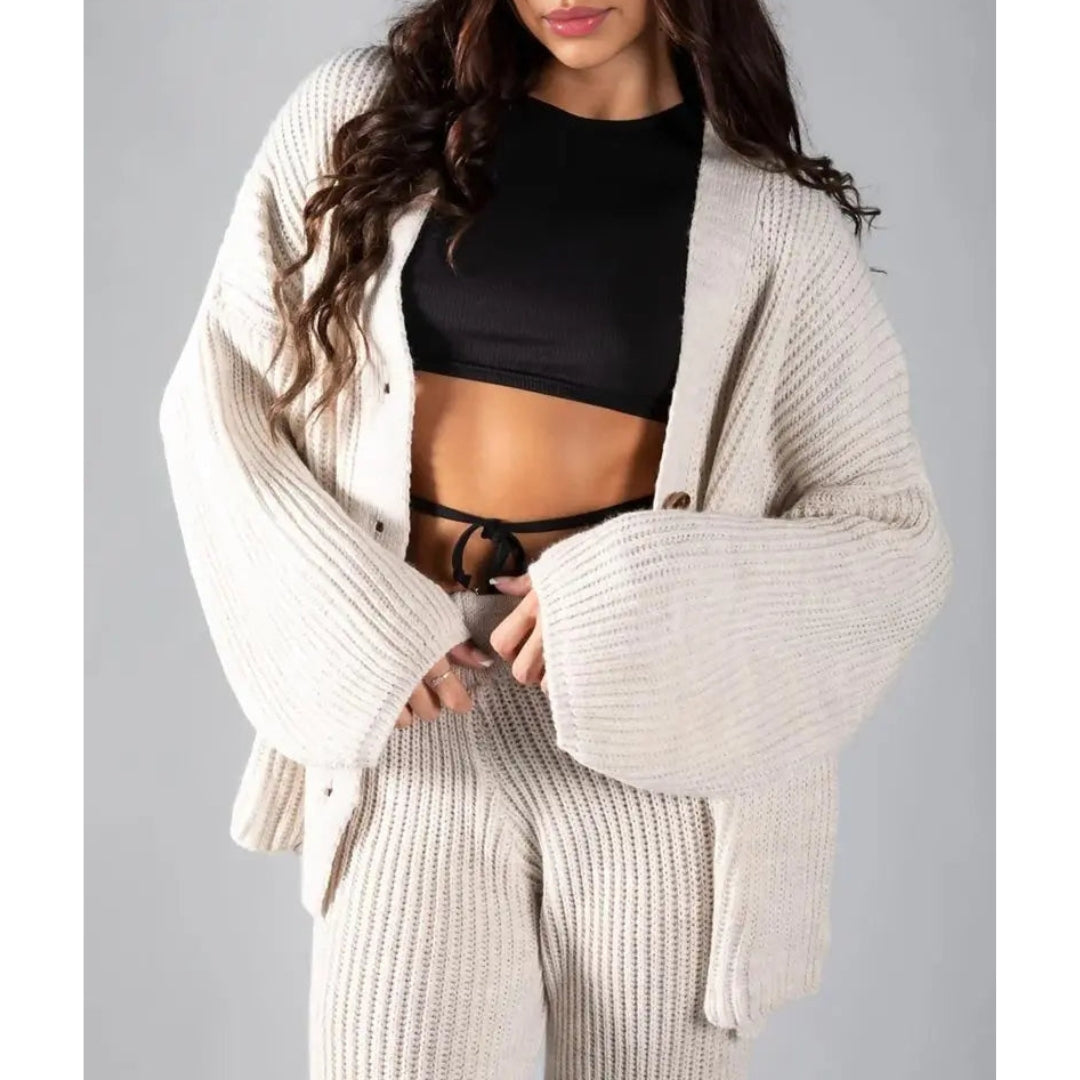 Lily | Stylish Knitted Co-Ord Set