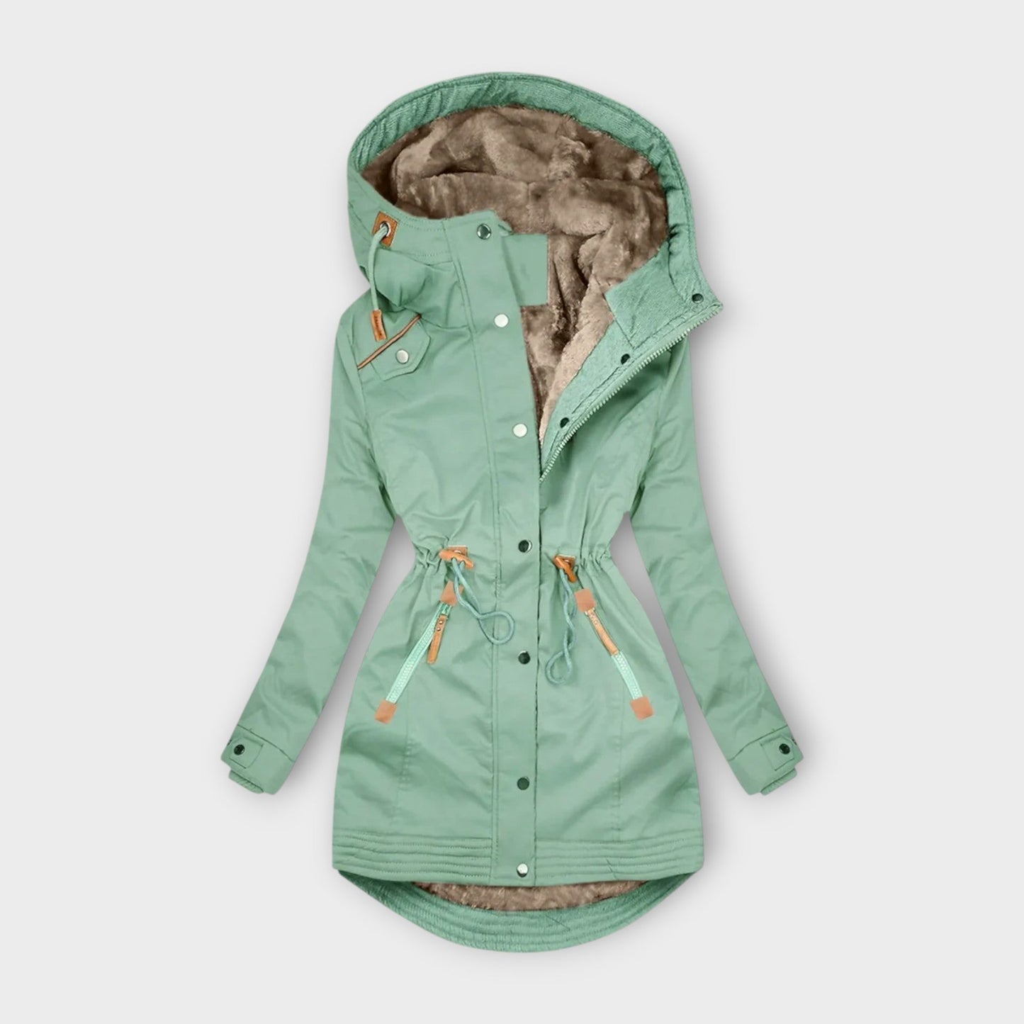 Georgia - Cosy Faux Fur Lined Coat