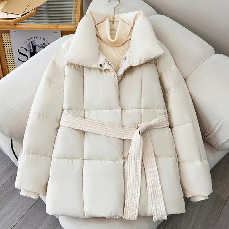 BELTED WINTER COAT