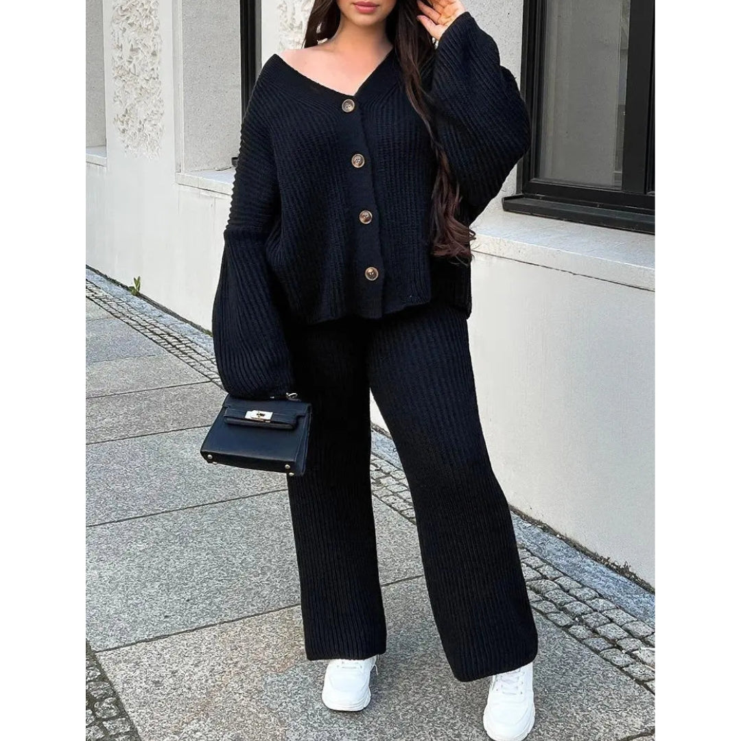 Lily | Stylish Knitted Co-Ord Set