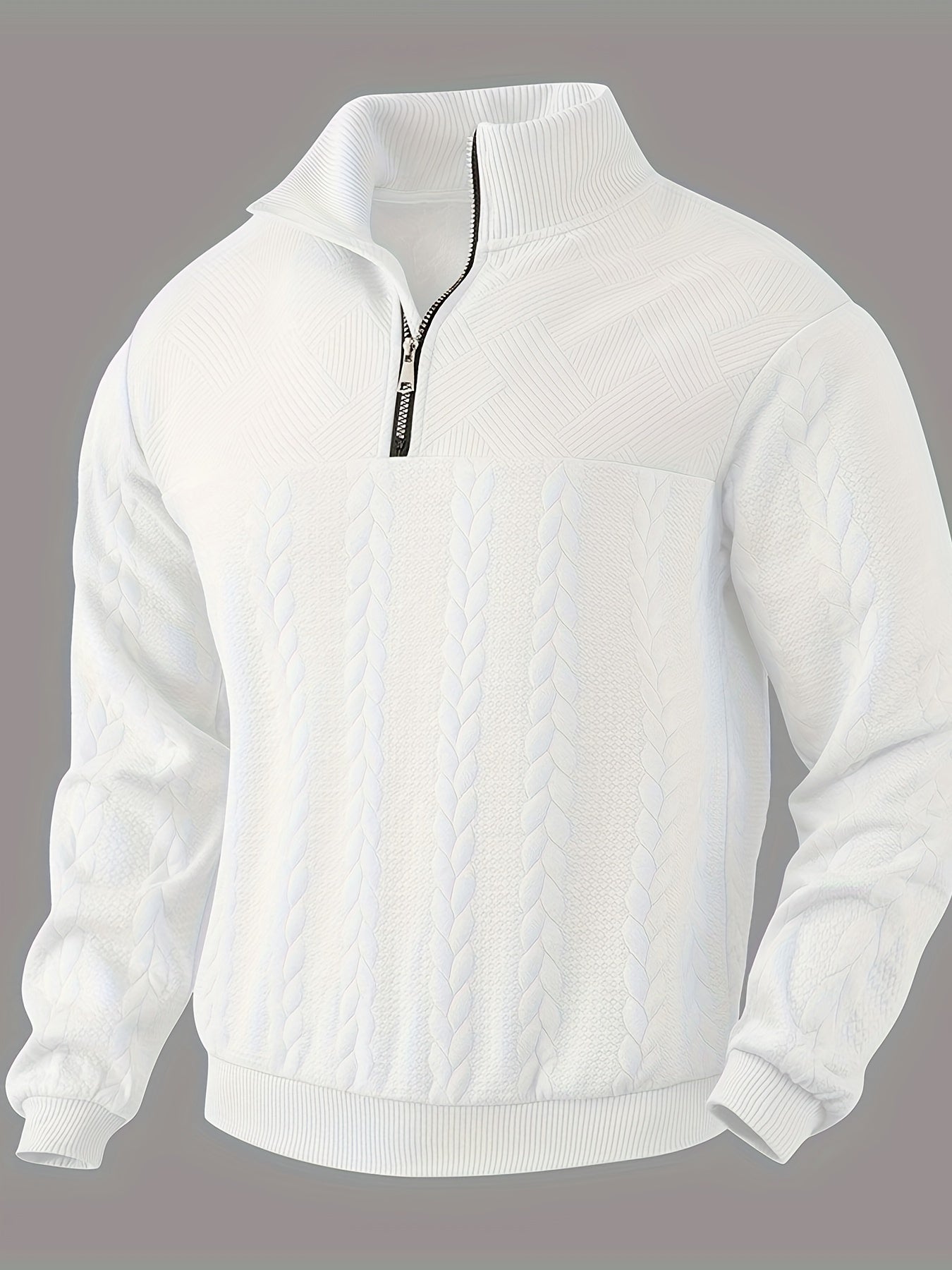 Julian | Vintage Men's Zip-Up Jumper