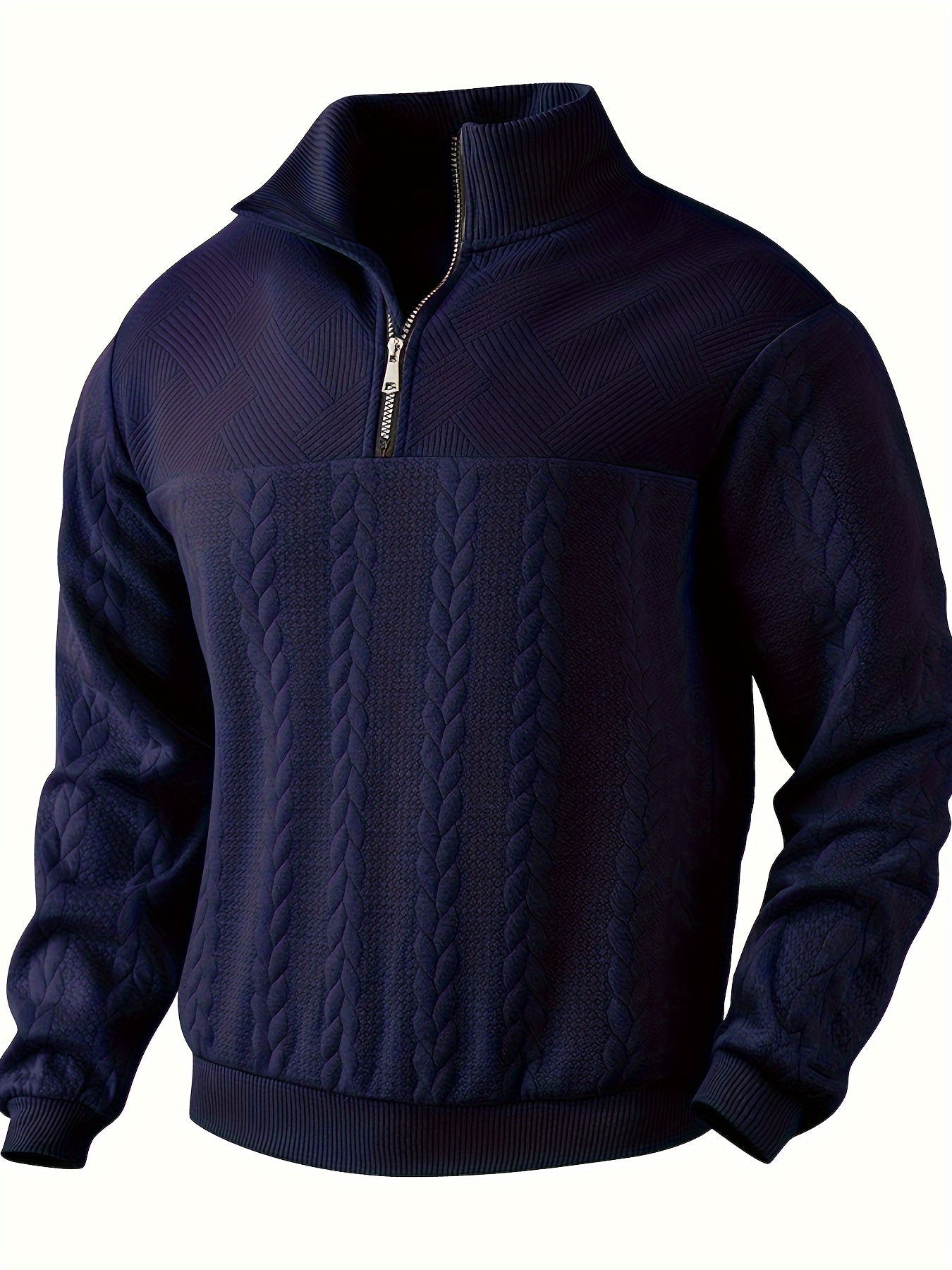 Julian | Vintage Men's Zip-Up Jumper