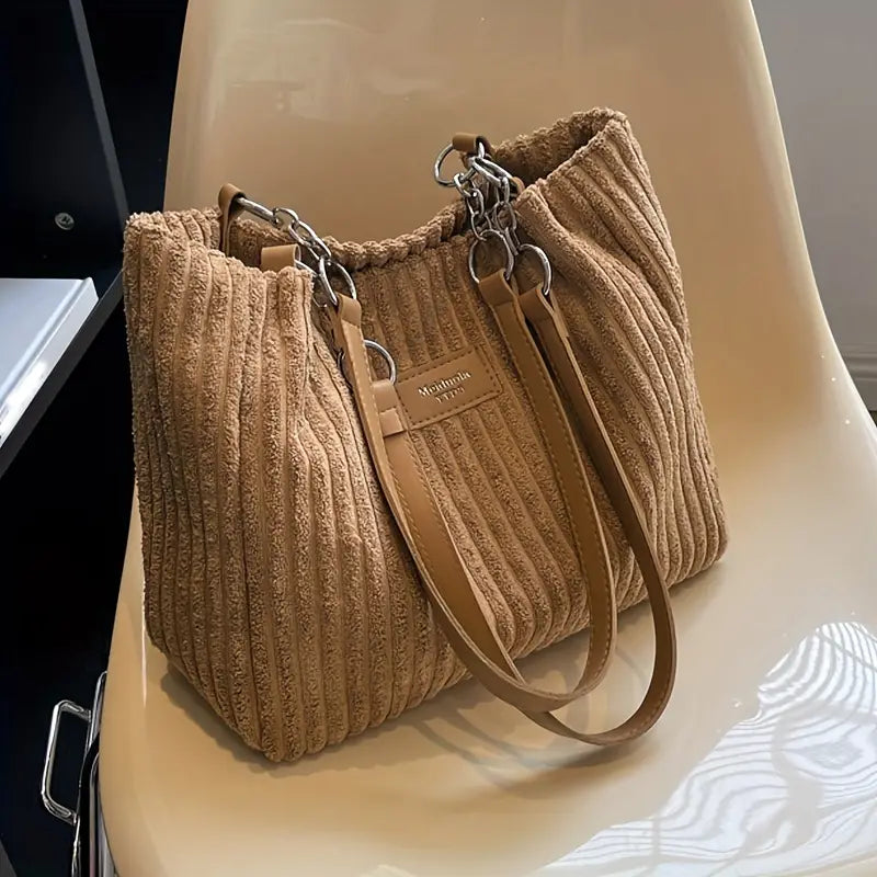 Isabella™ | Corduroy Tote Bag