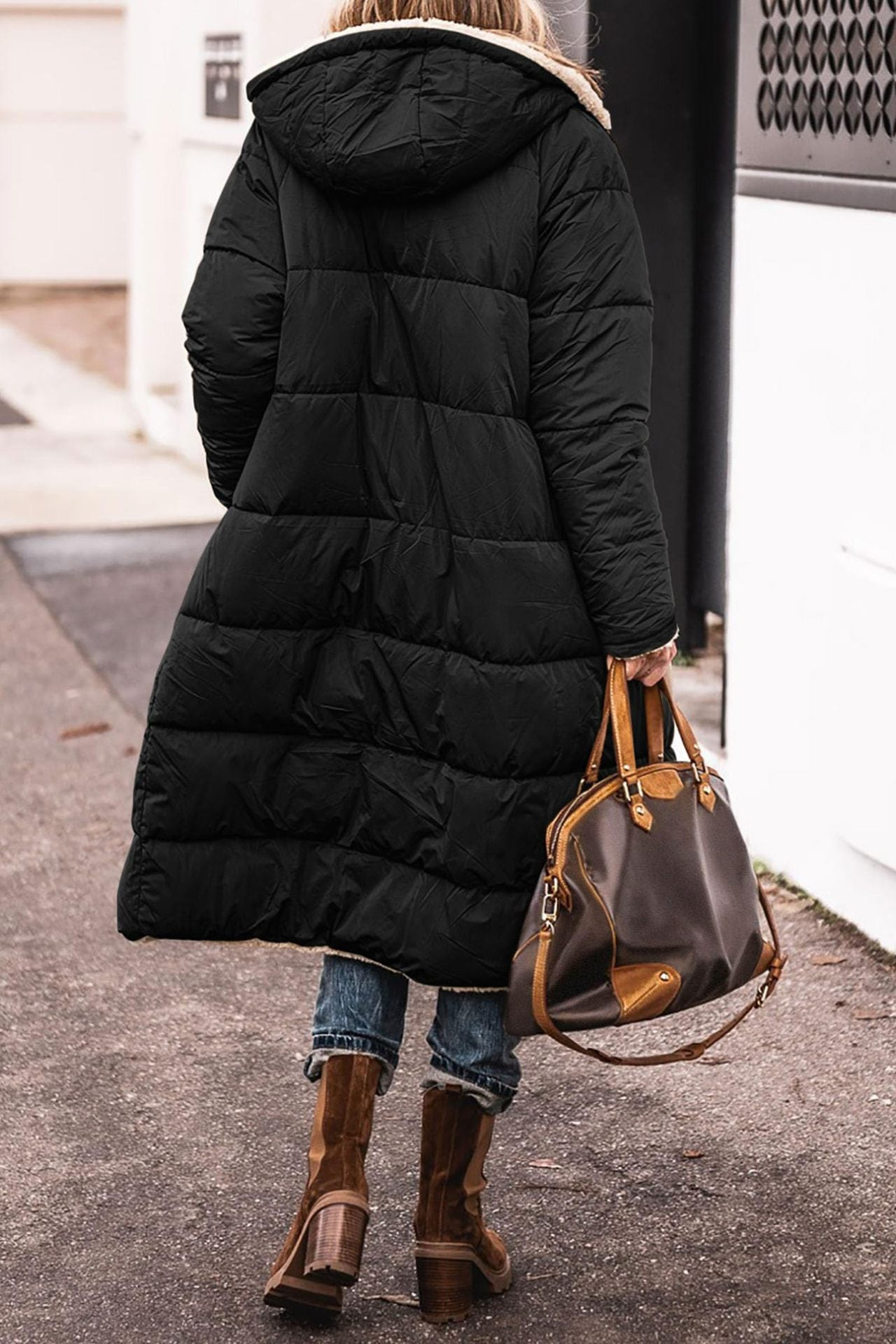 Anny™ | Reversible Long Fur-Lined Coat