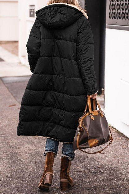 Anny™ | Reversible Long Fur-Lined Coat