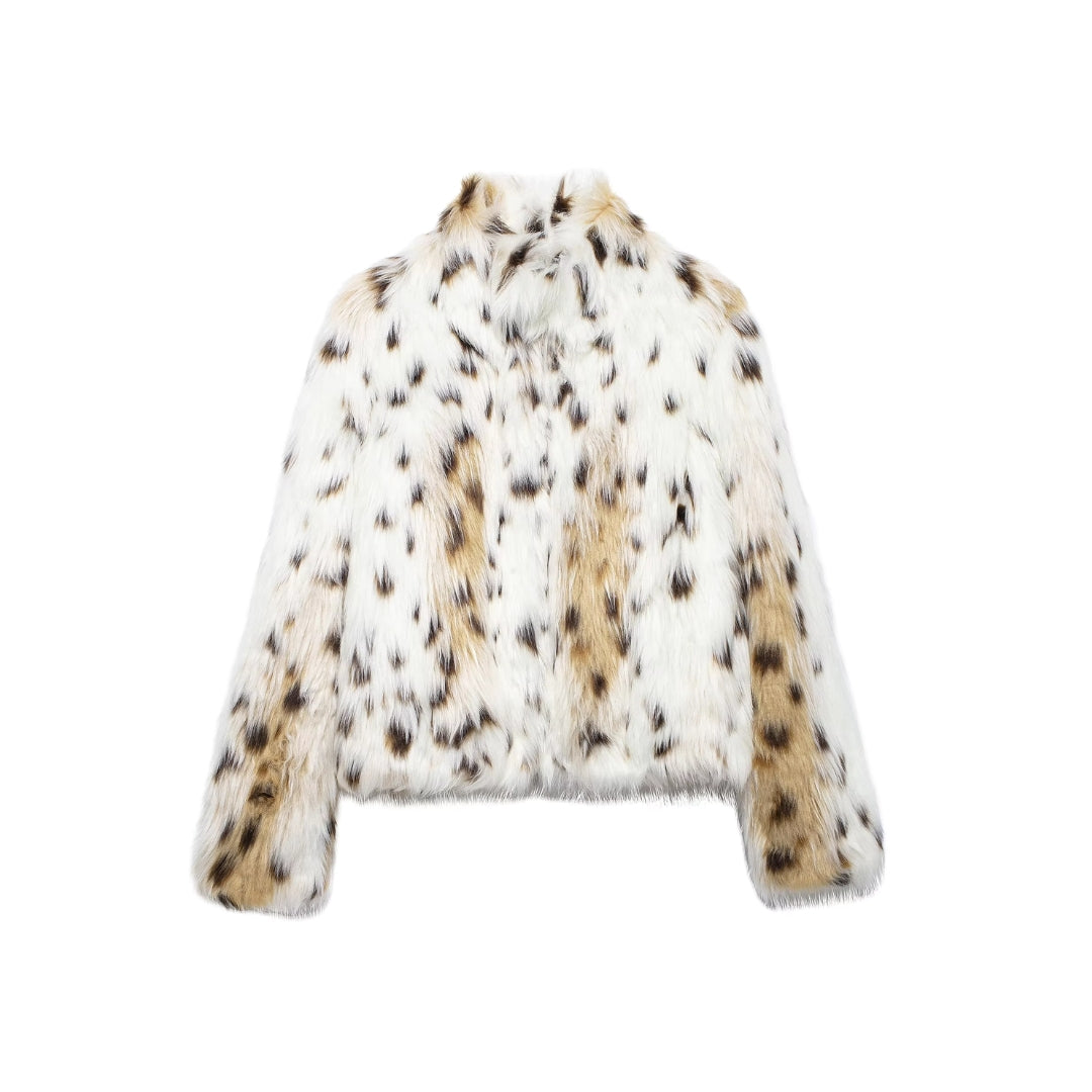 Lily | Leopard Fur Coat