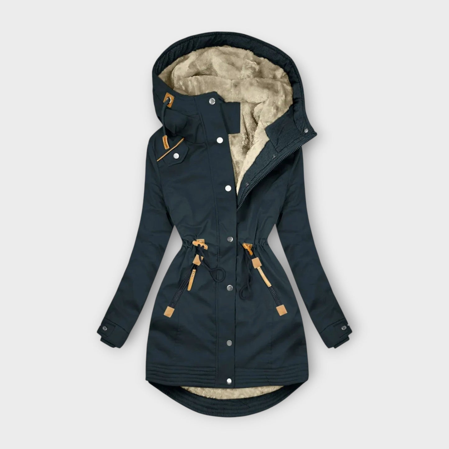 Georgia - Cosy Faux Fur Lined Coat