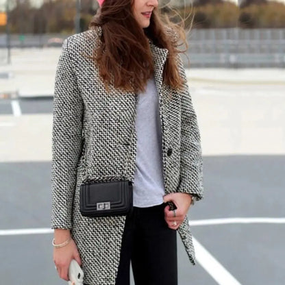 Vanessa | Long Wool Coat Jacket