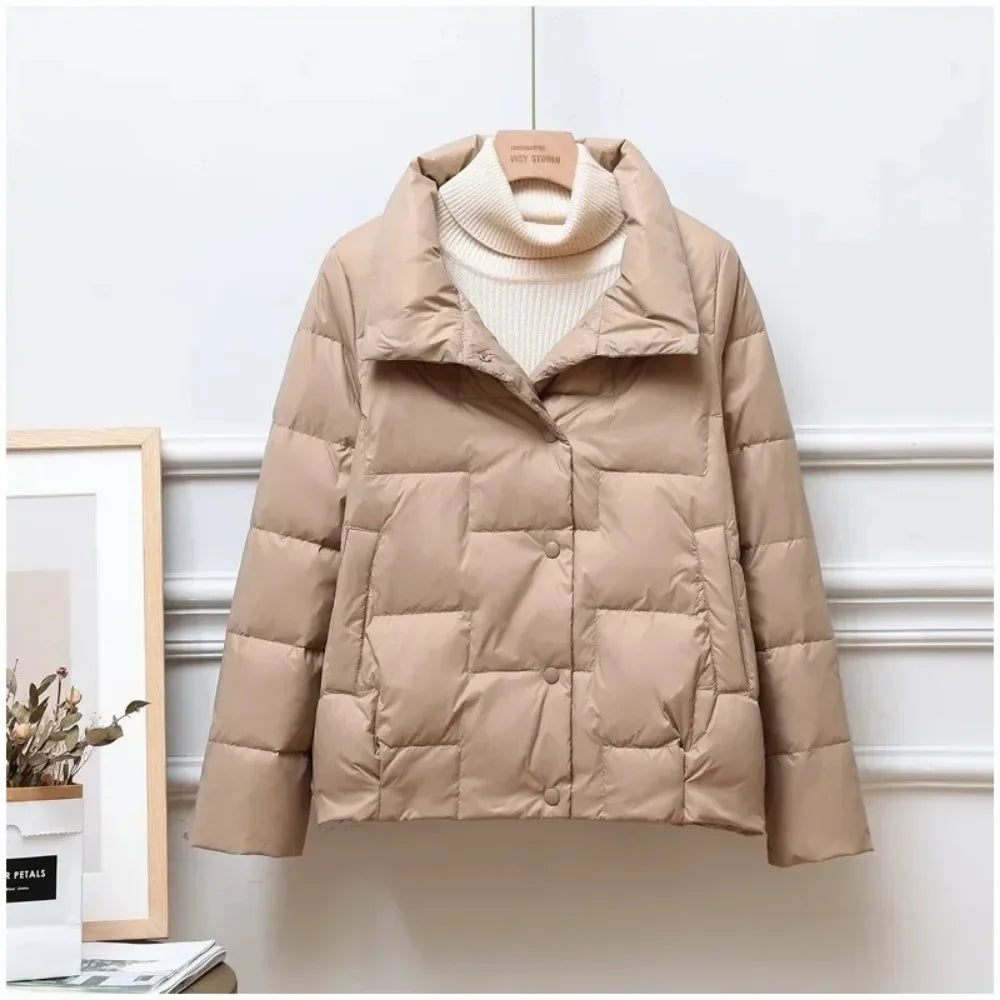 Sleek Haven Puffer Jacket
