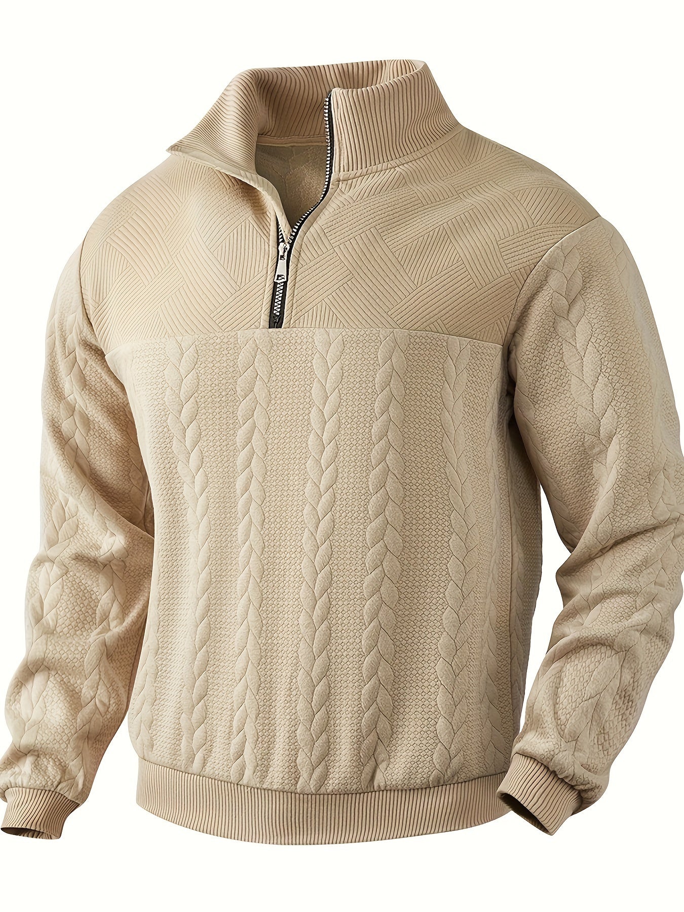 Julian | Vintage Men's Zip-Up Jumper
