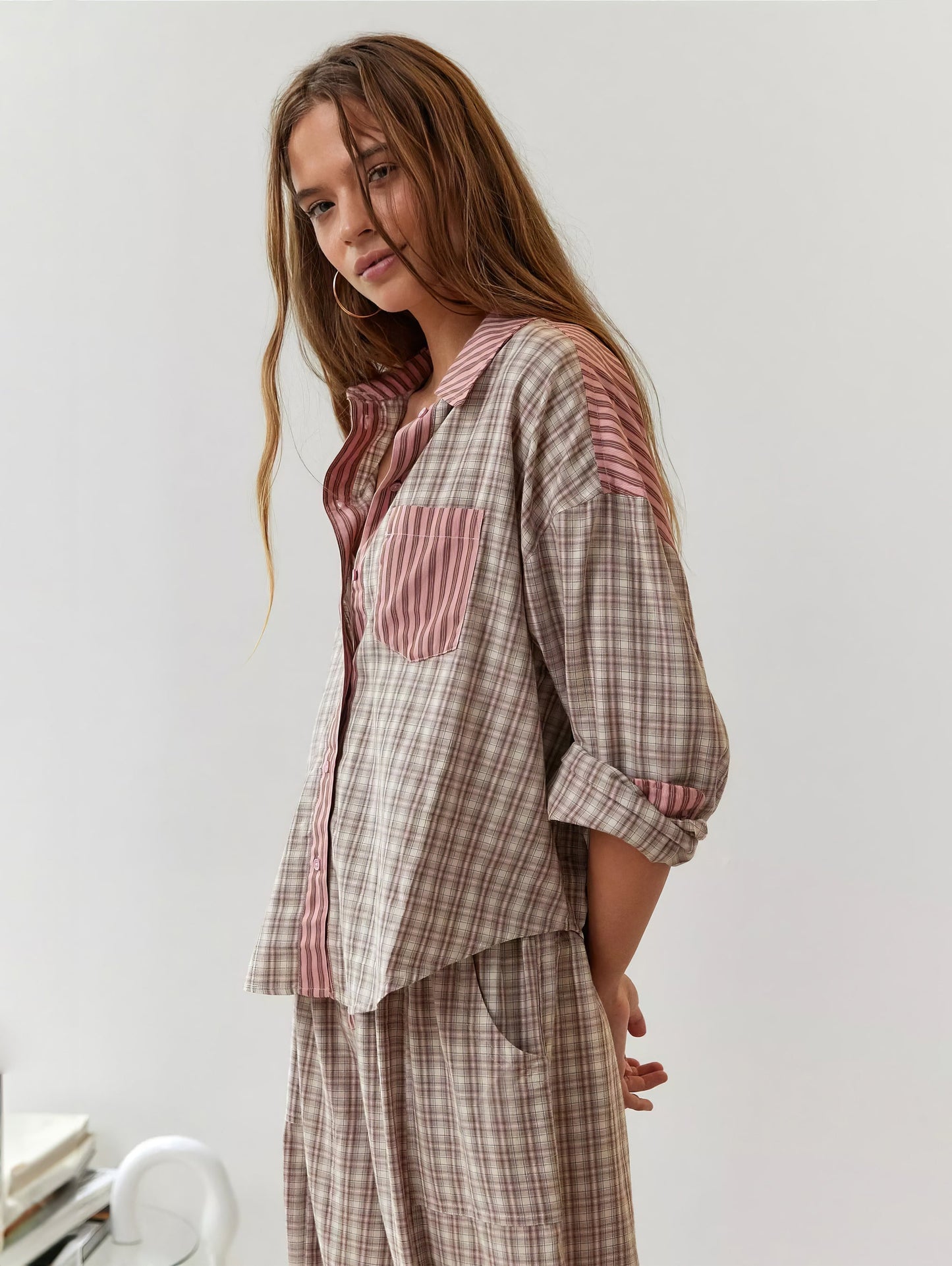 Rosie | Relaxed Plaid Pajama Set