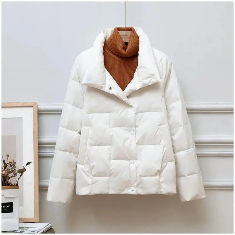 Sleek Haven Puffer Jacket