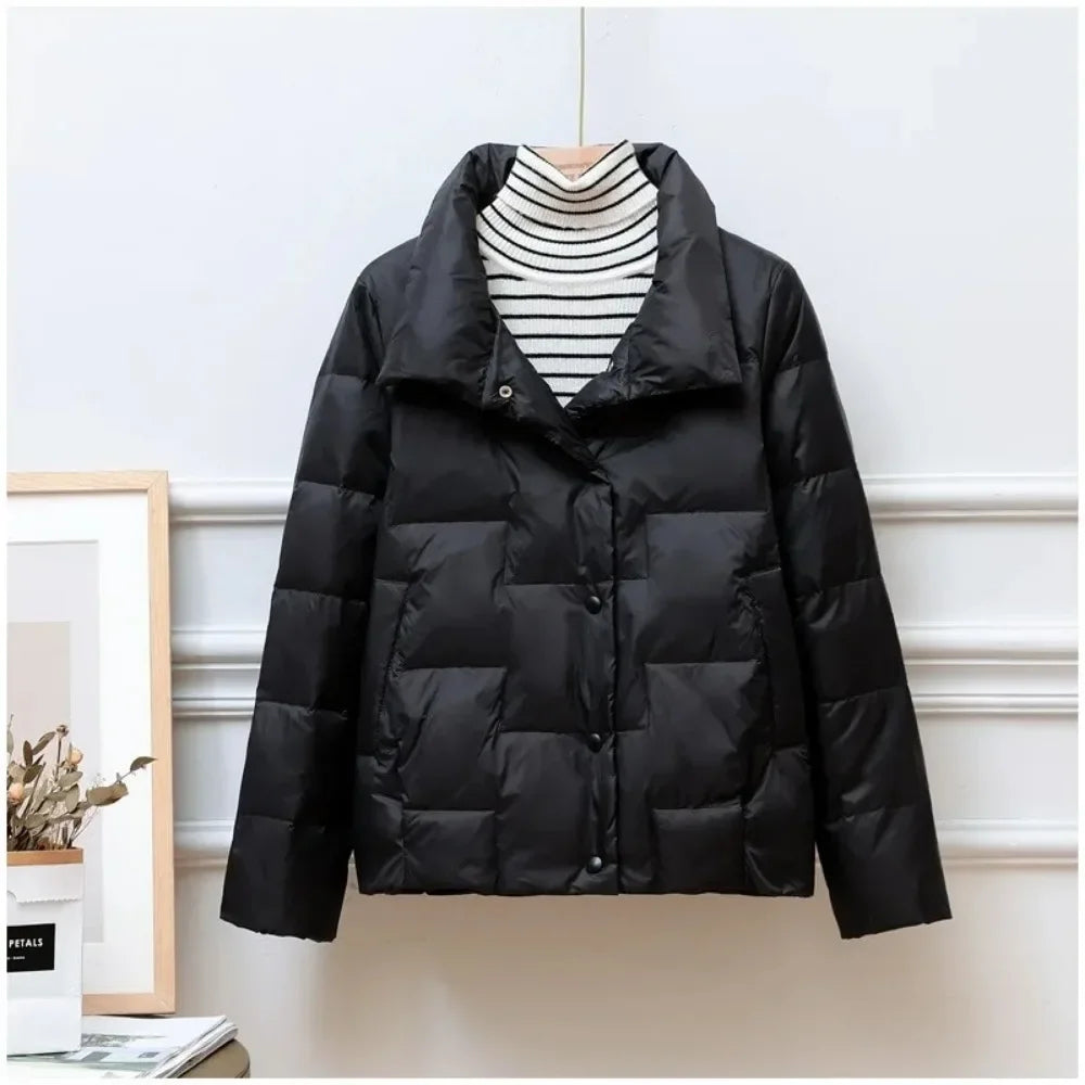 Sleek Haven Puffer Jacket