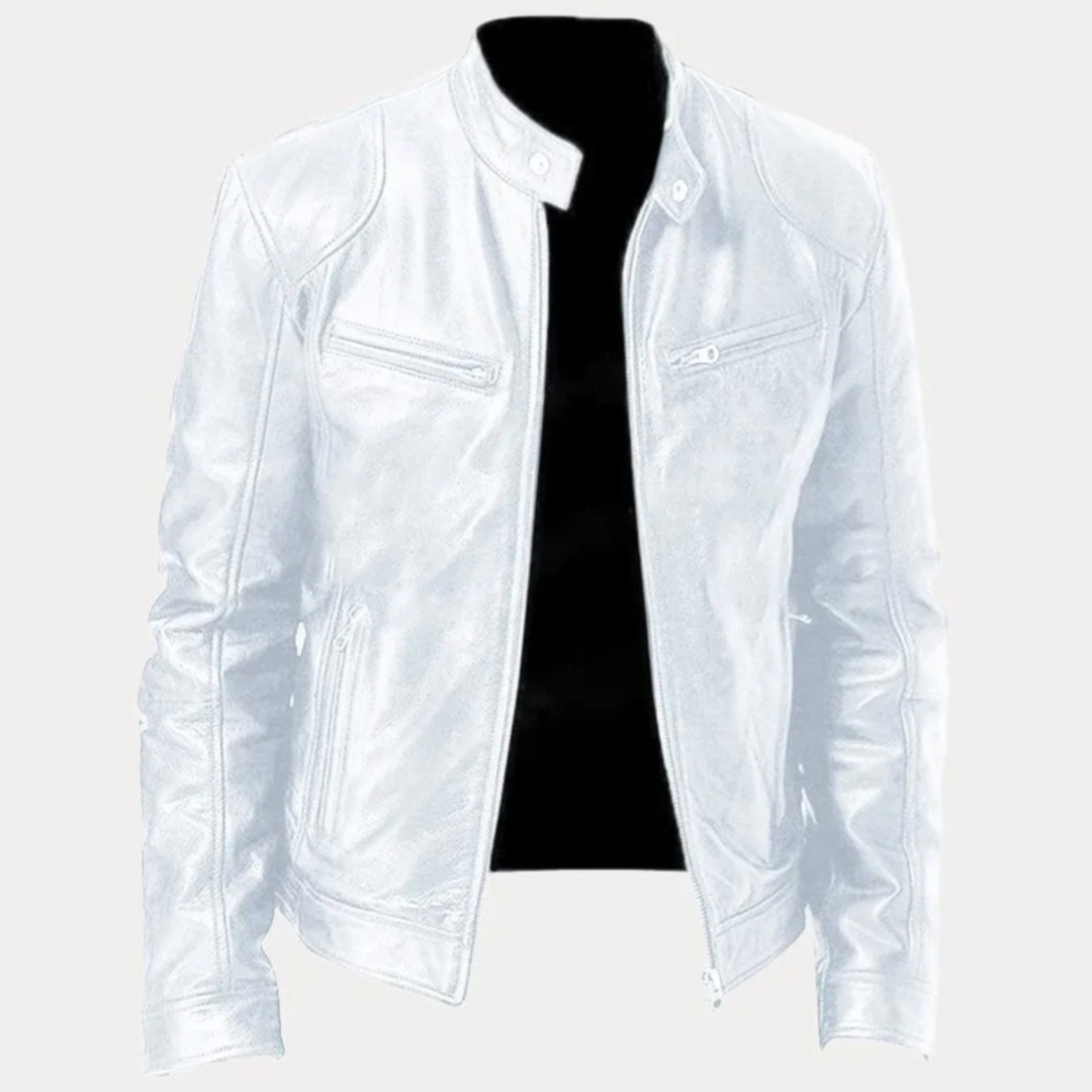 Steve™ | Faux Leather Jacket