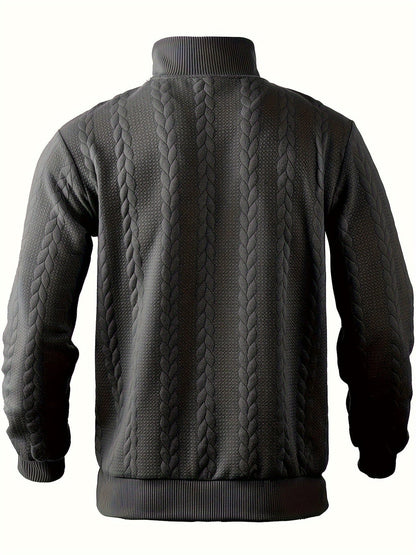Julian | Vintage Men's Zip-Up Jumper