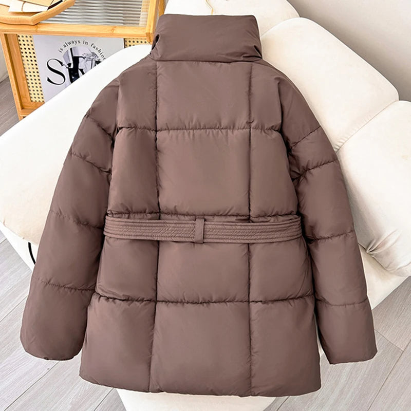 BELTED WINTER COAT