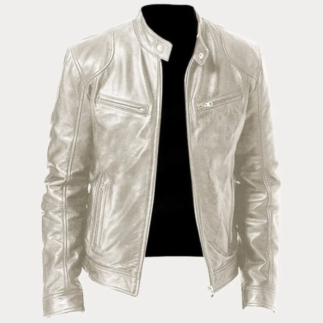 Steve™ | Faux Leather Jacket