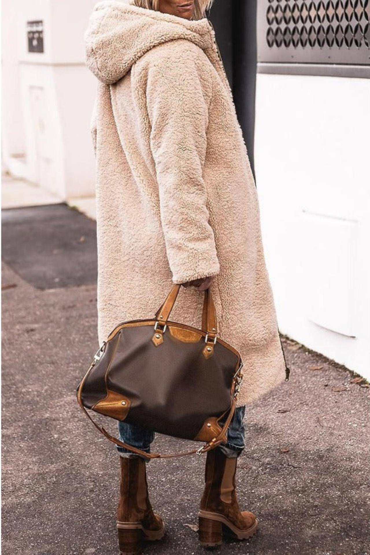 Anny™ | Reversible Long Fur-Lined Coat