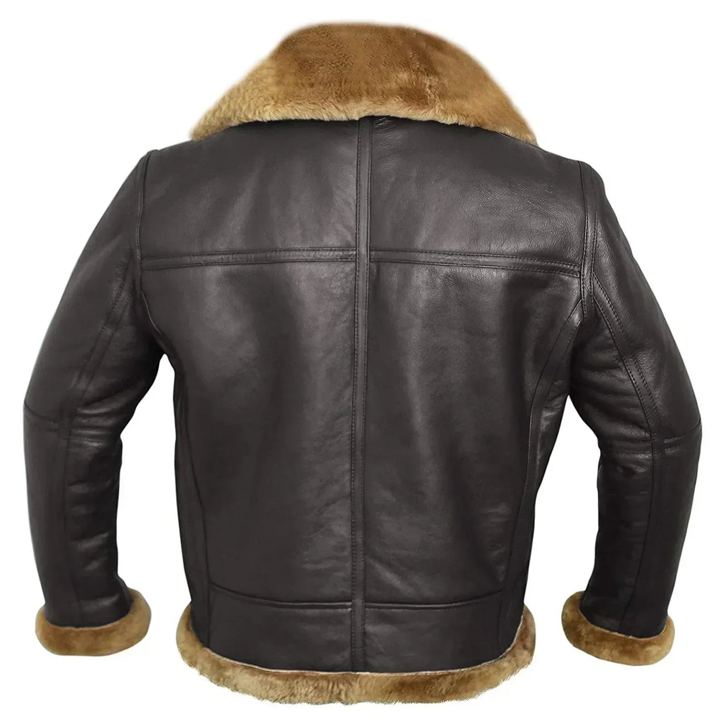 Leo™ | Vintage Vegan Leather Aviator Jacket
