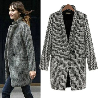 Vanessa | Long Wool Coat Jacket