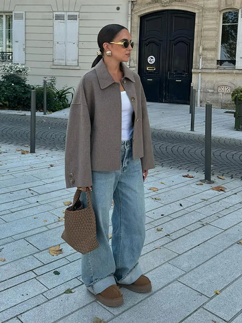 Dahlia | Wool Coat for Women