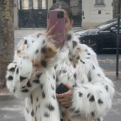 Lily | Leopard Fur Coat