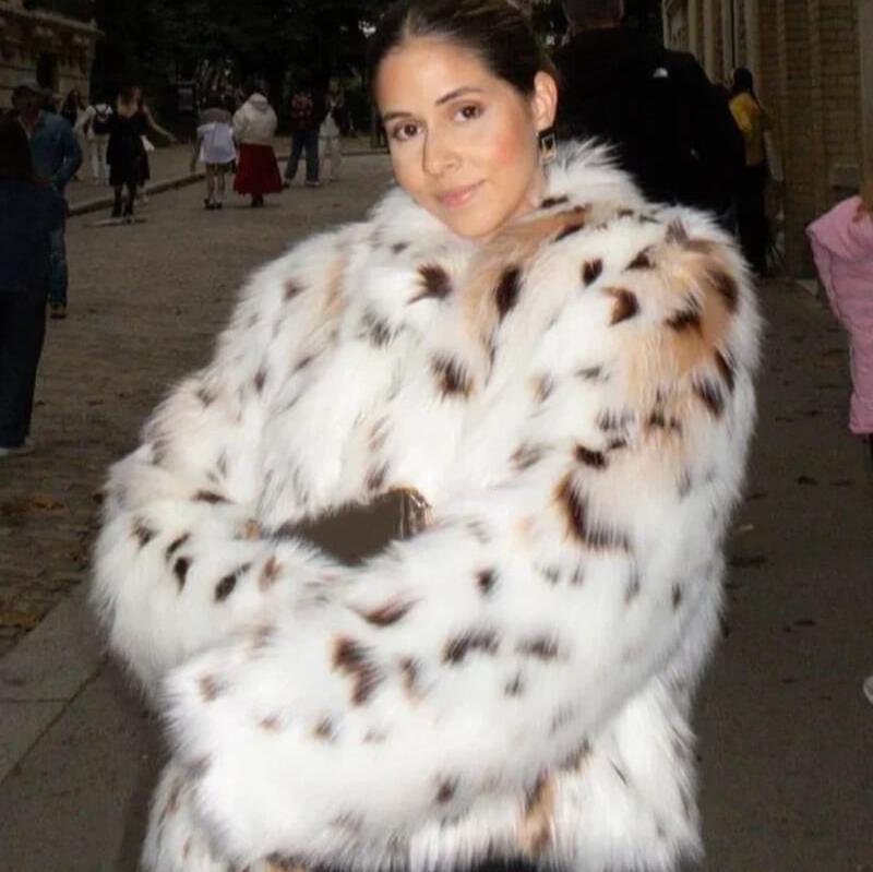 Lily | Leopard Fur Coat