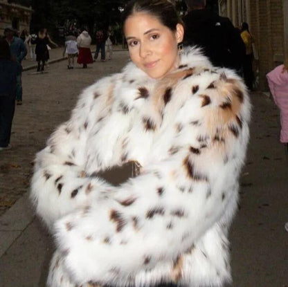 Lily | Leopard Fur Coat