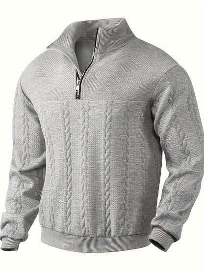 Julian | Vintage Men's Zip-Up Jumper