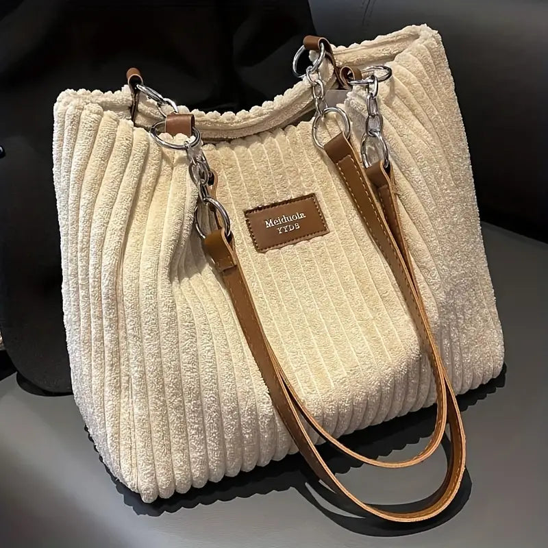 Isabella™ | Corduroy Tote Bag