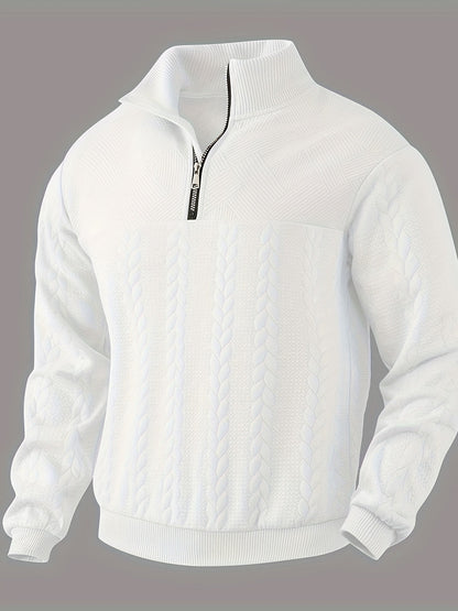 Julian | Vintage Men's Zip-Up Jumper