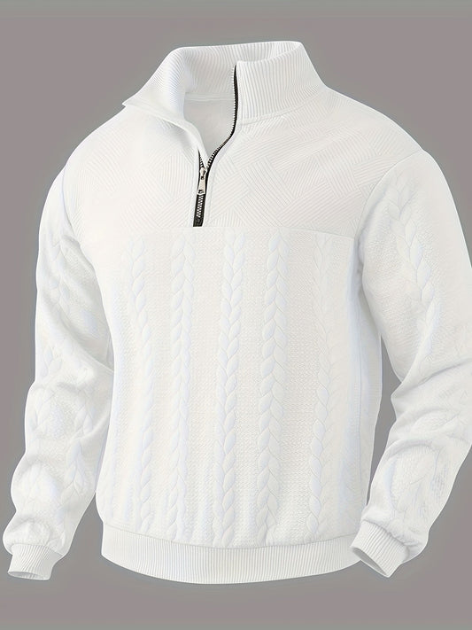 Julian | Vintage Men's Zip-Up Jumper