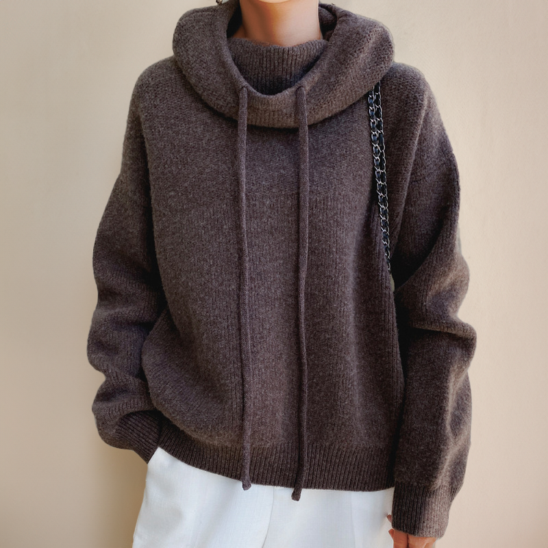 Olivia | Cozy Hooded Knit