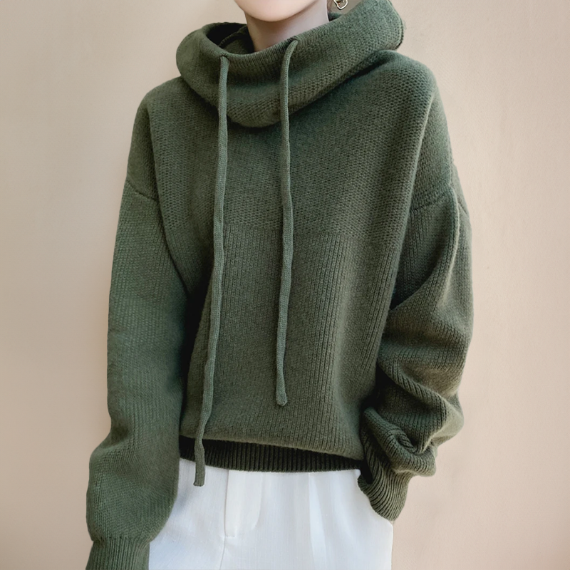 Olivia | Cozy Hooded Knit