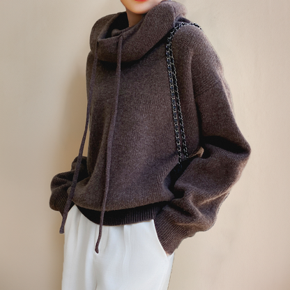 Olivia | Cozy Hooded Knit