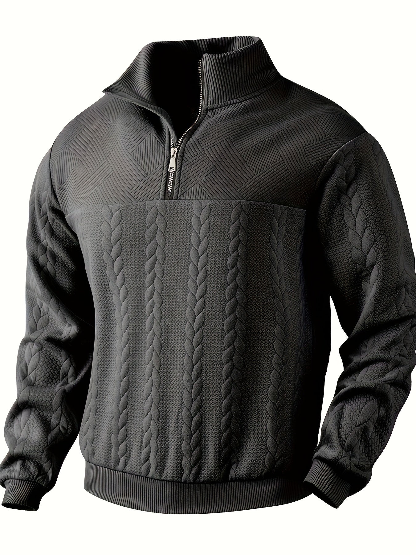 Julian | Vintage Men's Zip-Up Jumper