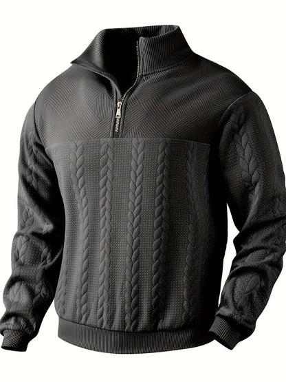 Julian | Vintage Men's Zip-Up Jumper