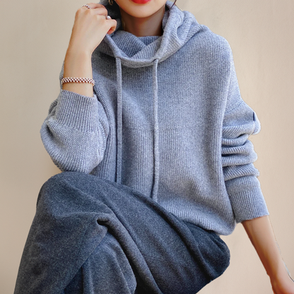 Olivia | Cozy Hooded Knit