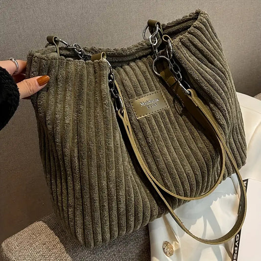 Isabella™ | Corduroy Tote Bag