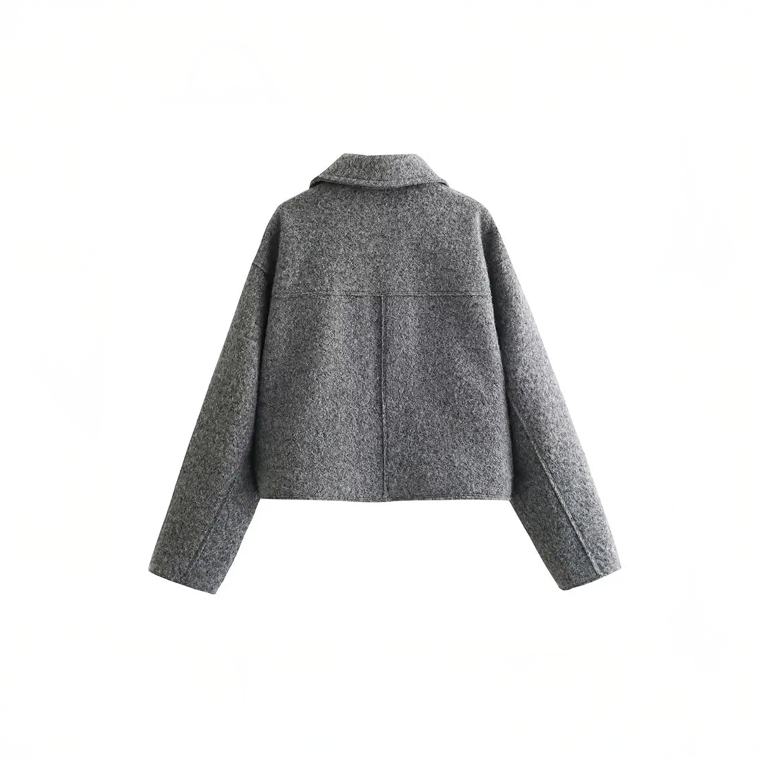 Valentina | Wool cropped jacket