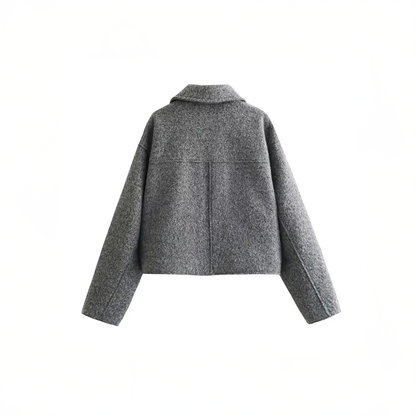 Valentina | Wool cropped jacket