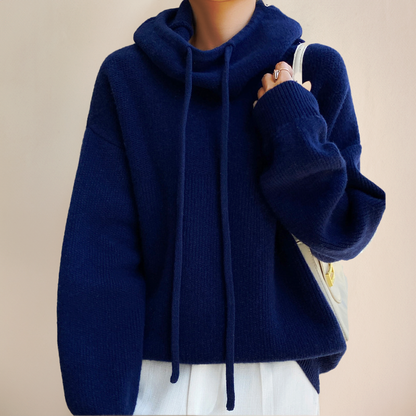 Olivia | Cozy Hooded Knit
