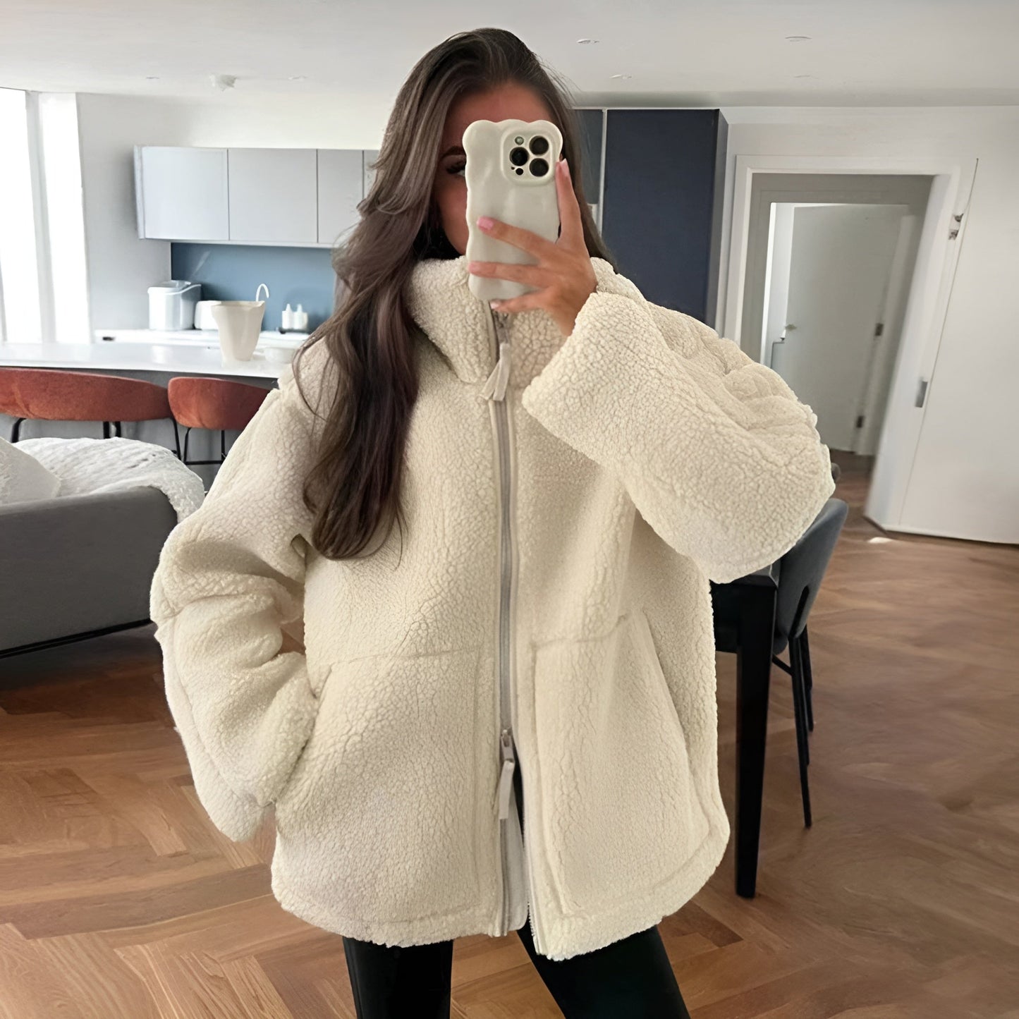 Ella | Teddy fleece Jacket