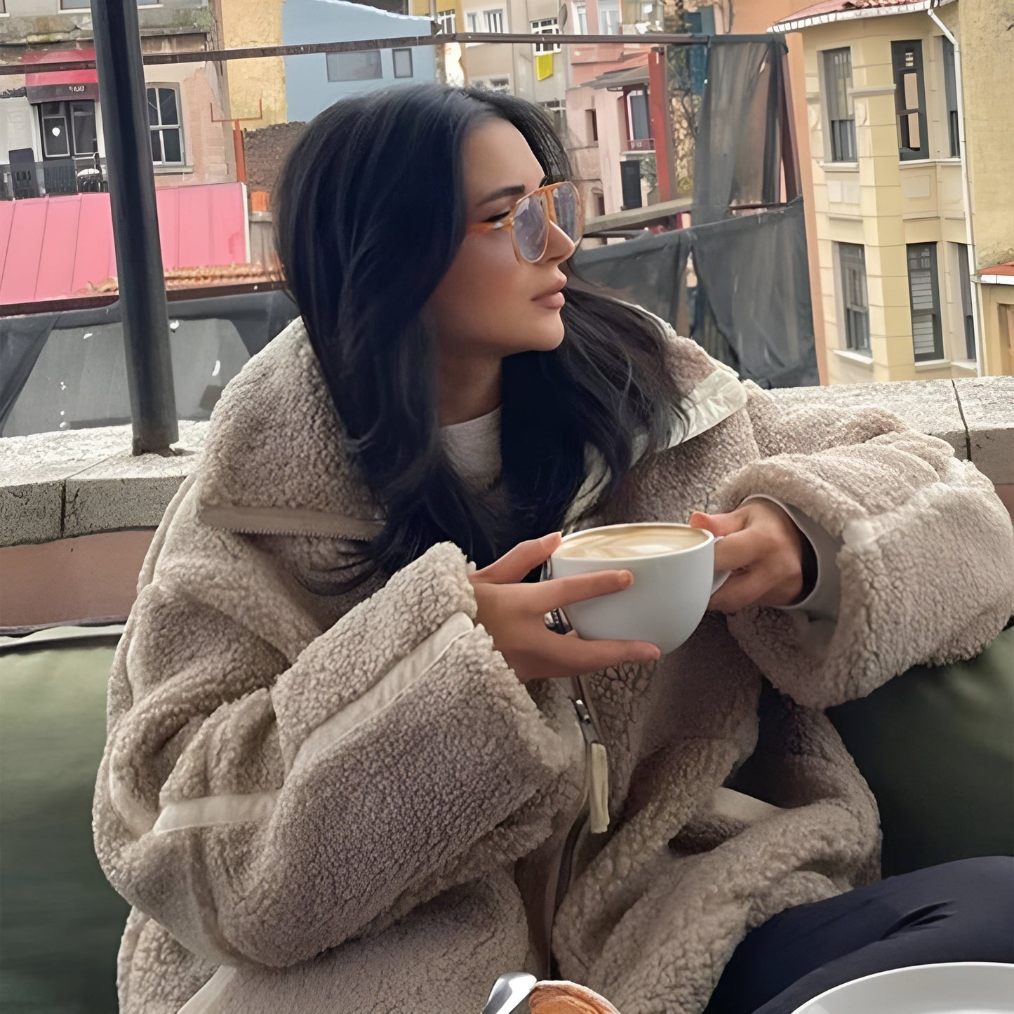 Ella | Teddy fleece Jacket